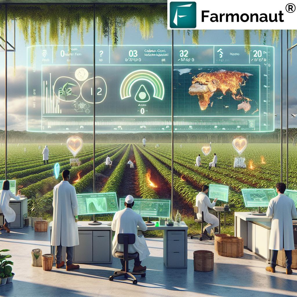 Tecnologia Farmonaut: Monitoramento de Carbono no Solo para Agricultura Sustentável na Amazônia