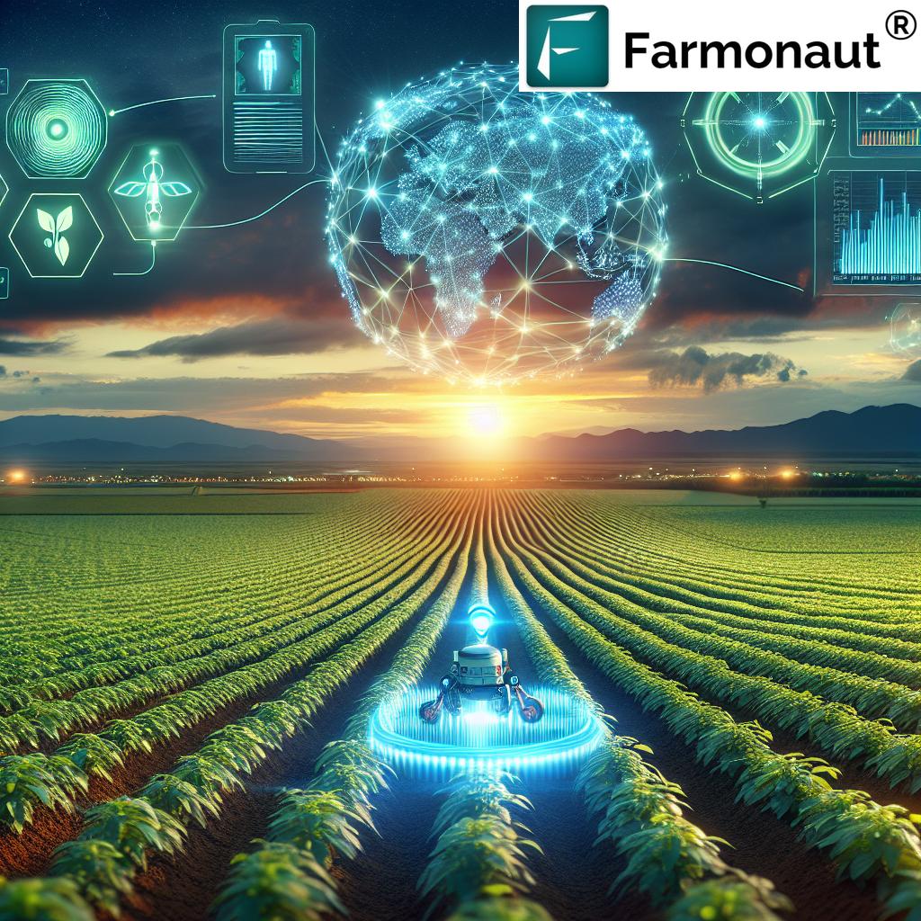 Monitoreo de cultivos con tecnología Farmonaut