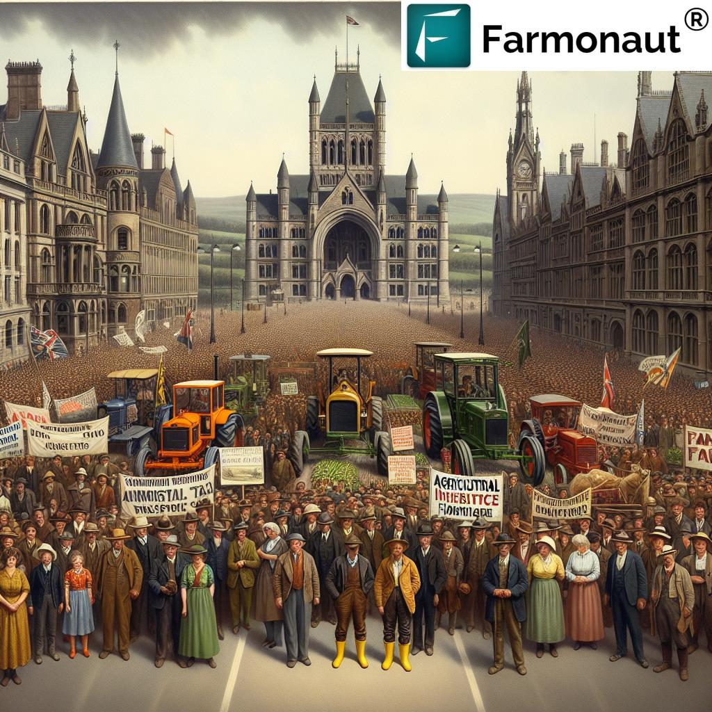 UK Farmers Rally in London