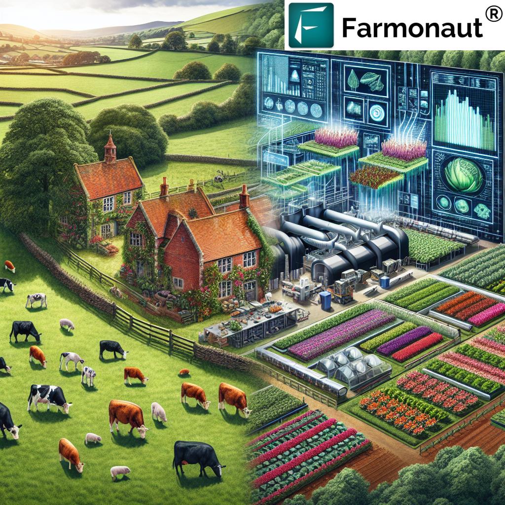 UK Food Security at Risk: Farmonaut Analyzes Critical Challenges in Agricultural Supply Chains