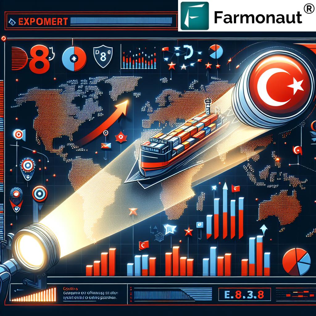 Türkiye's Exports to D-8 Nations