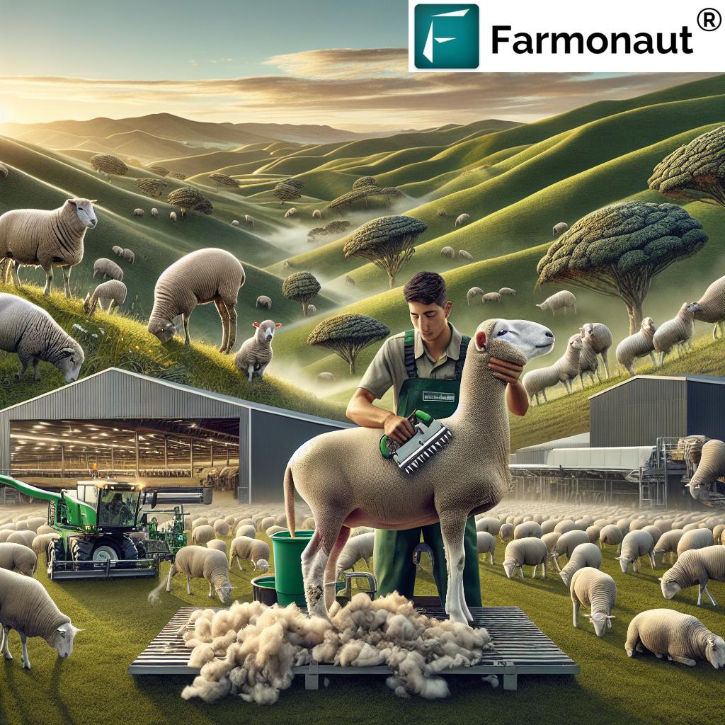 Unlock Your Career in Wool: Farmonaut's Guide to Internships and Training Programs in New Zealand's Sustainable Sheep Farming Industry