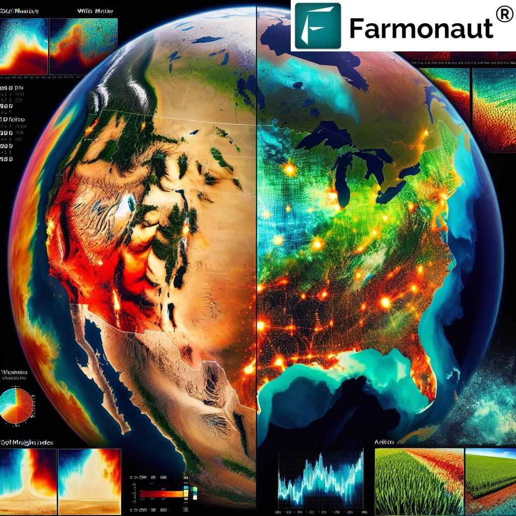 Unlocking Precision Agriculture: How Farmonaut's Satellite Data Revolutionizes US Drought Monitoring and Crop Health