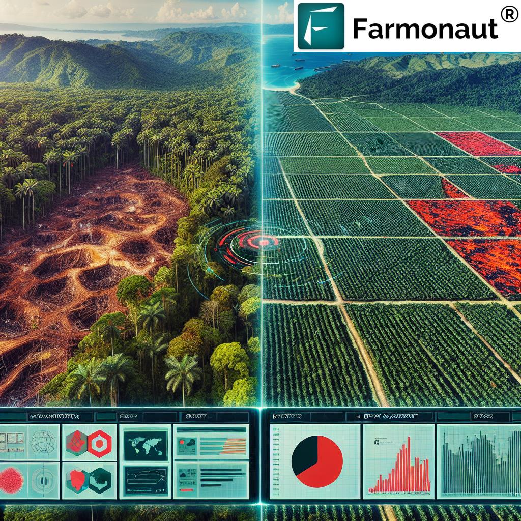 Satellite monitoring of deforestation