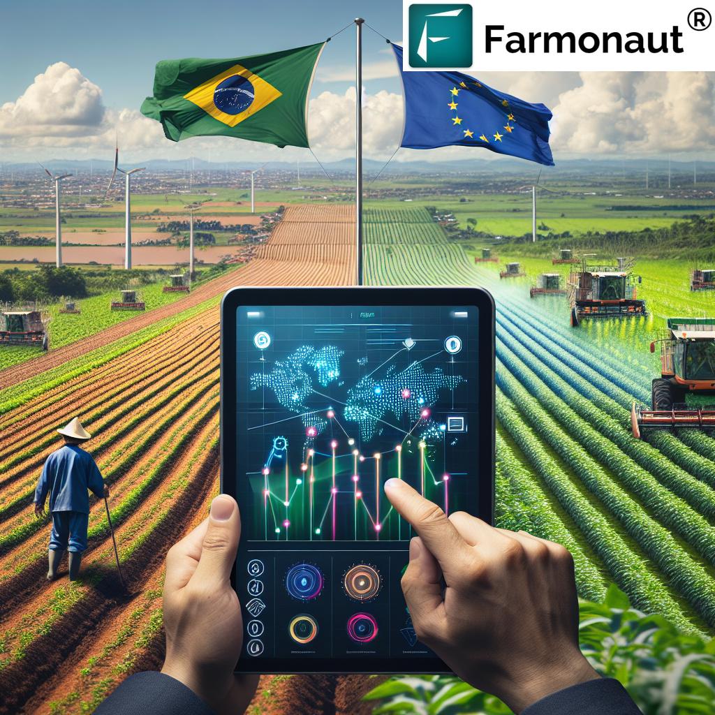 Acordo Mercosul-UE: Impacto nas Exportações Agrícolas e Tecnologias Sustentáveis no Brasil