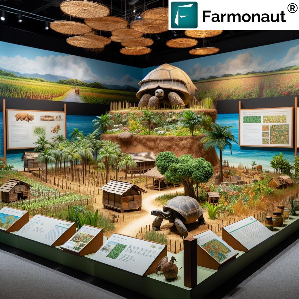 Sustainable agriculture practices at Praslin Museum