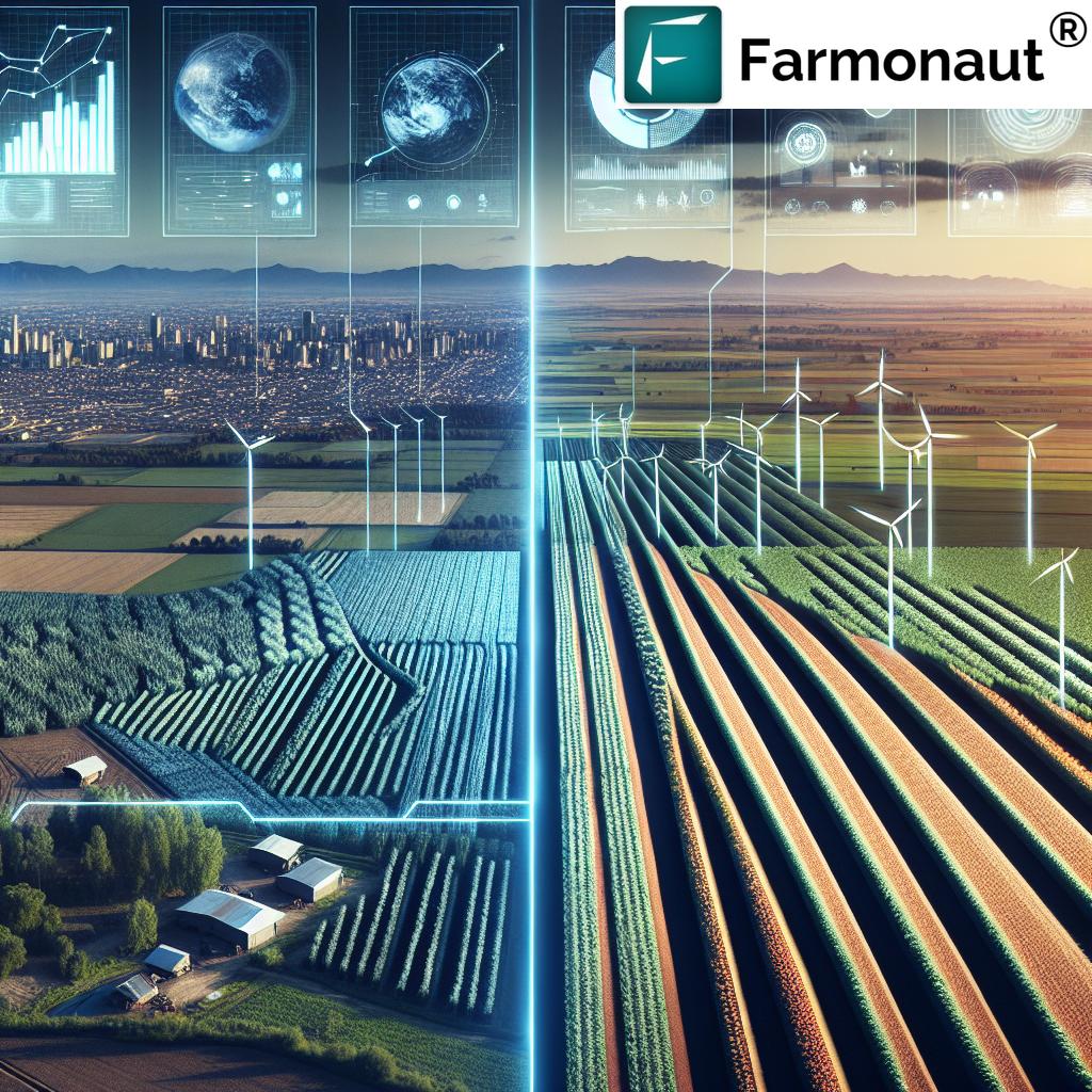 Tecnología de precisión agrícola de Farmonaut