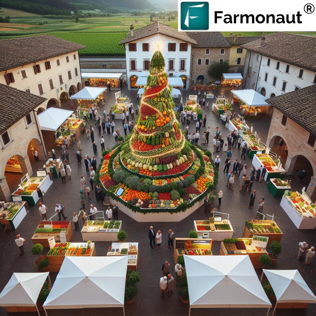 Comunità di Gussola riunita per l'Albero di Natale Agricolo