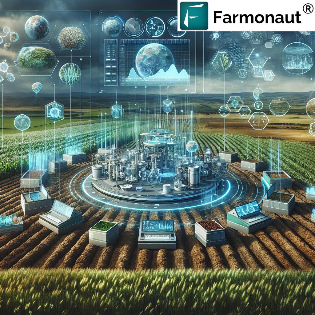 Soil spectroscopy enhancing sustainable farming