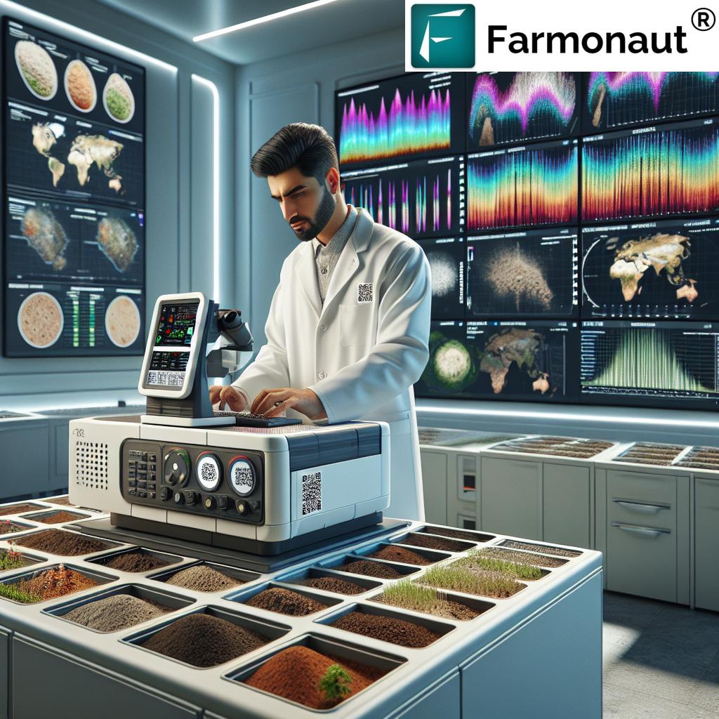 Innovative soil testing equipment in the field