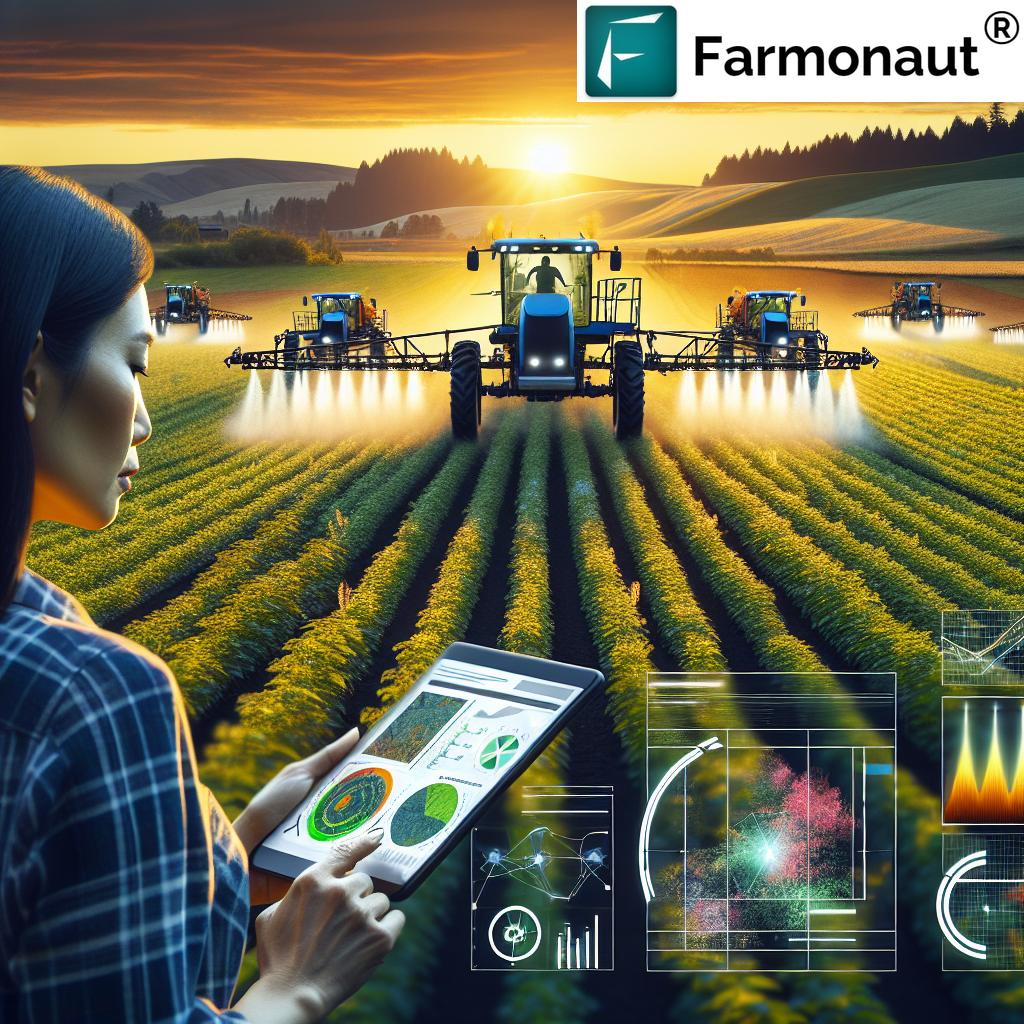 Precision farming technology in action