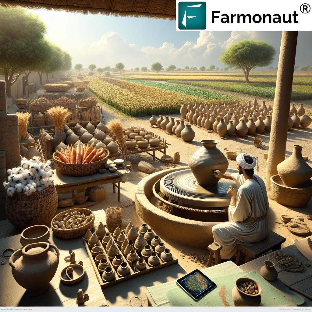 Sustainable Agriculture Meets Ancient Craft: How Farmonaut's Technology Preserves Egypt's Pottery Traditions