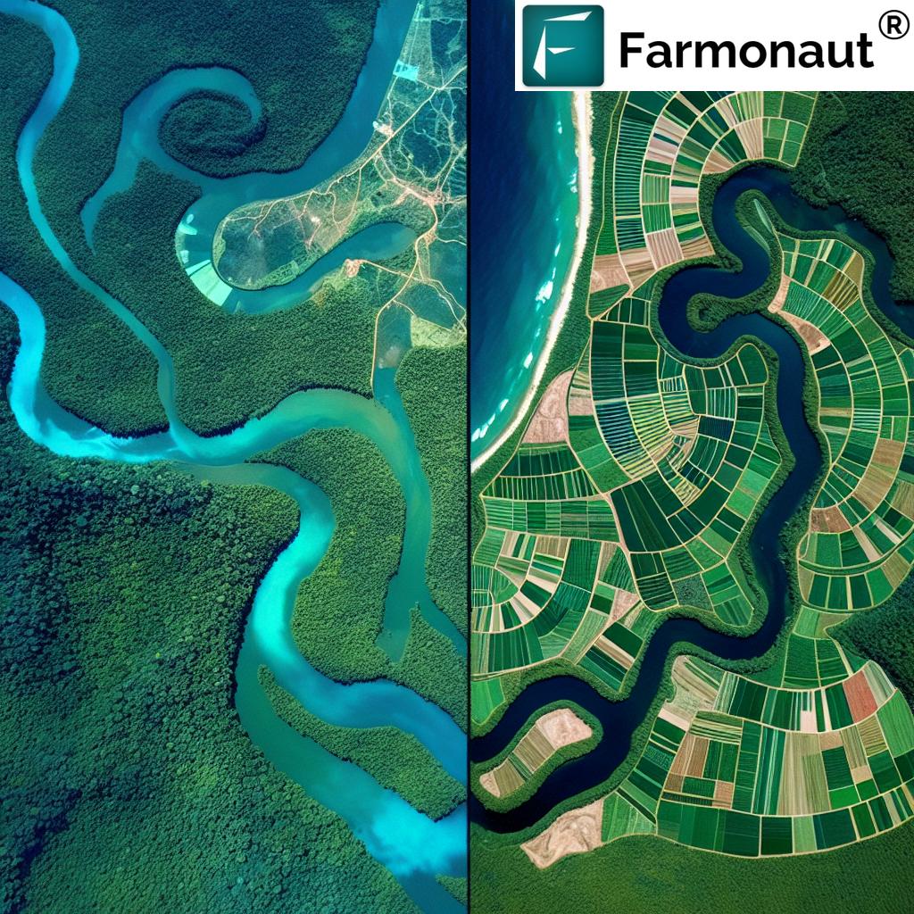 Tecnología Satelital de Farmonaut en la Amazonia