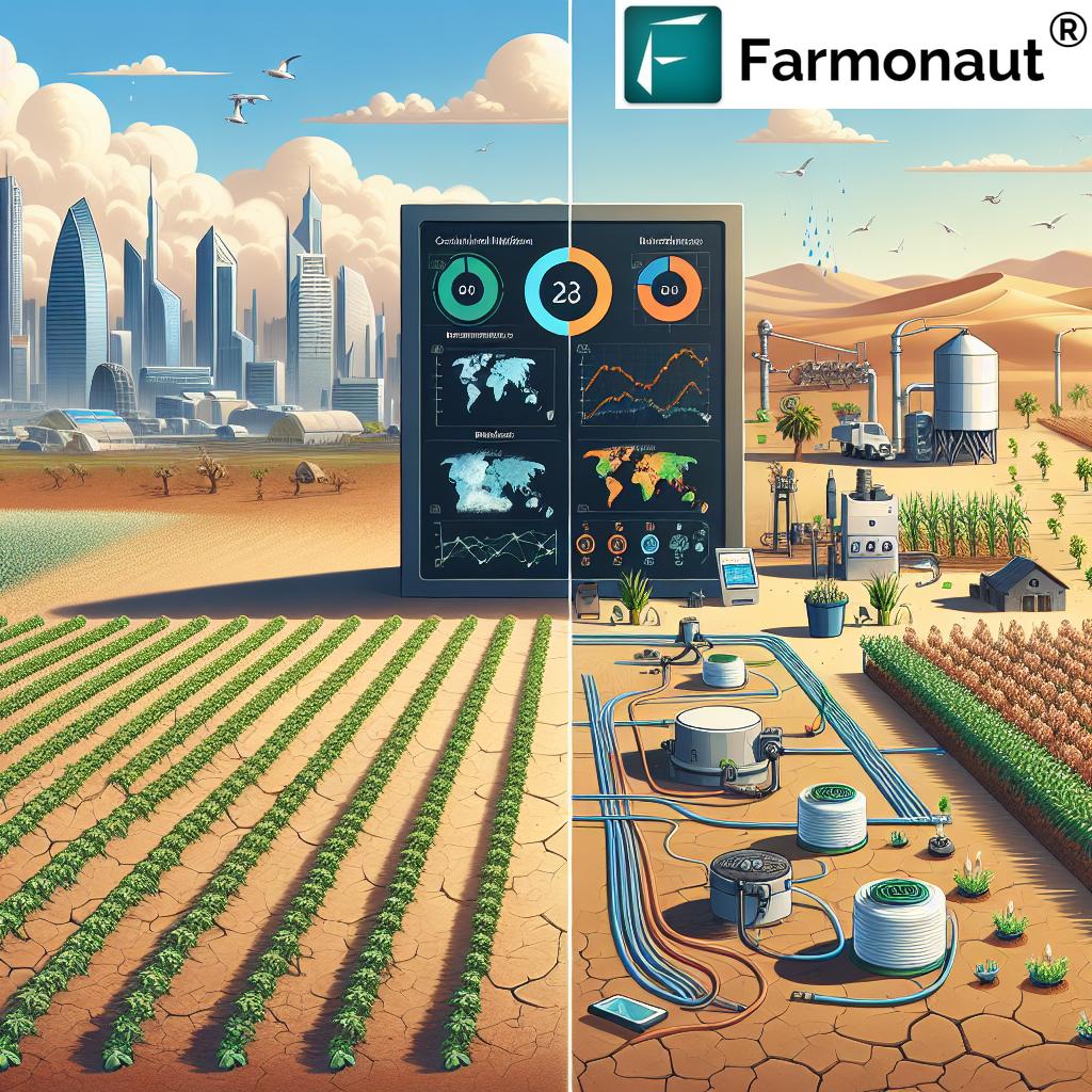 إدارة الموارد المائية باستخدام تقنيات Farmonaut