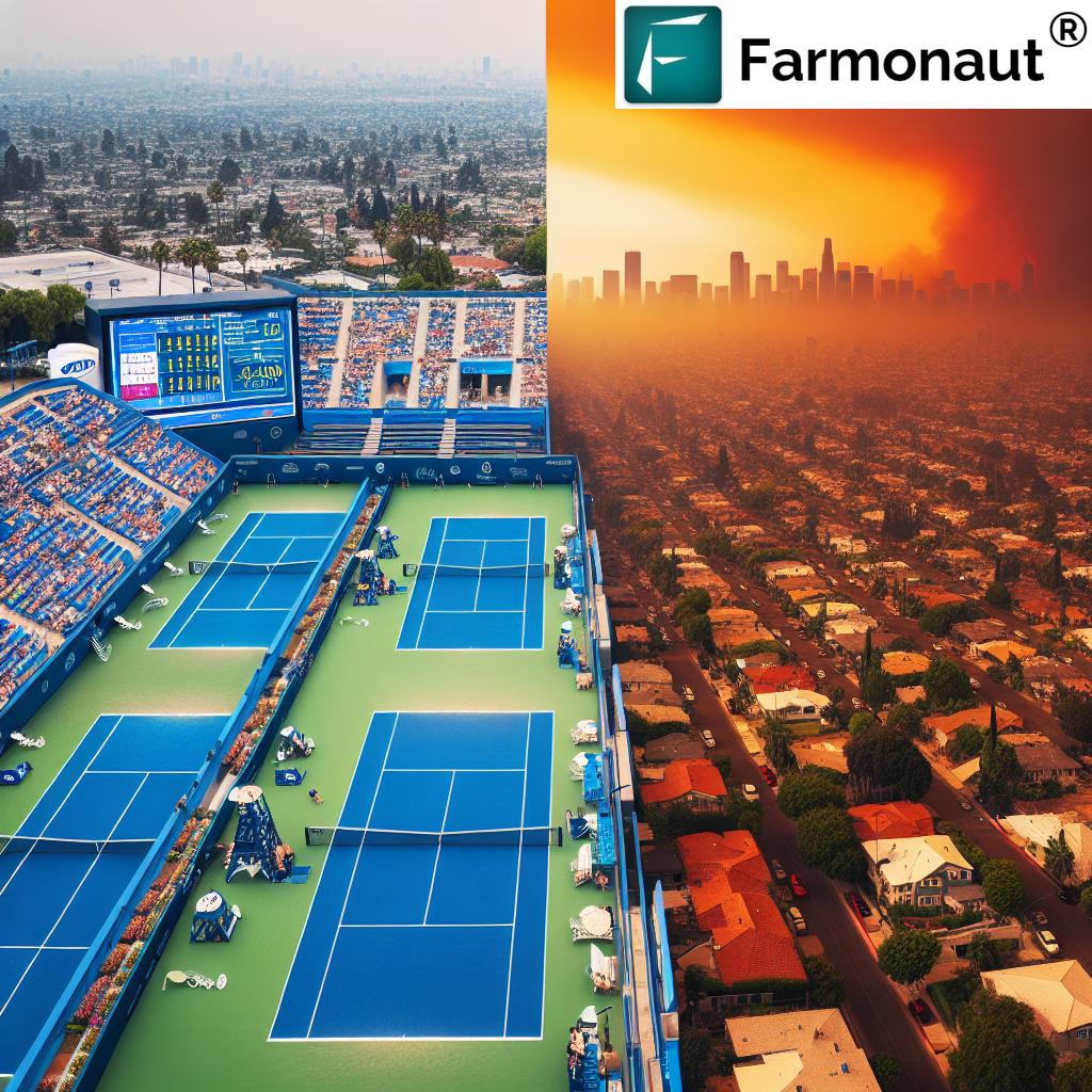 Australian Open Challenge: Balancing Tennis Success and Wildfire Safety in Melbourne