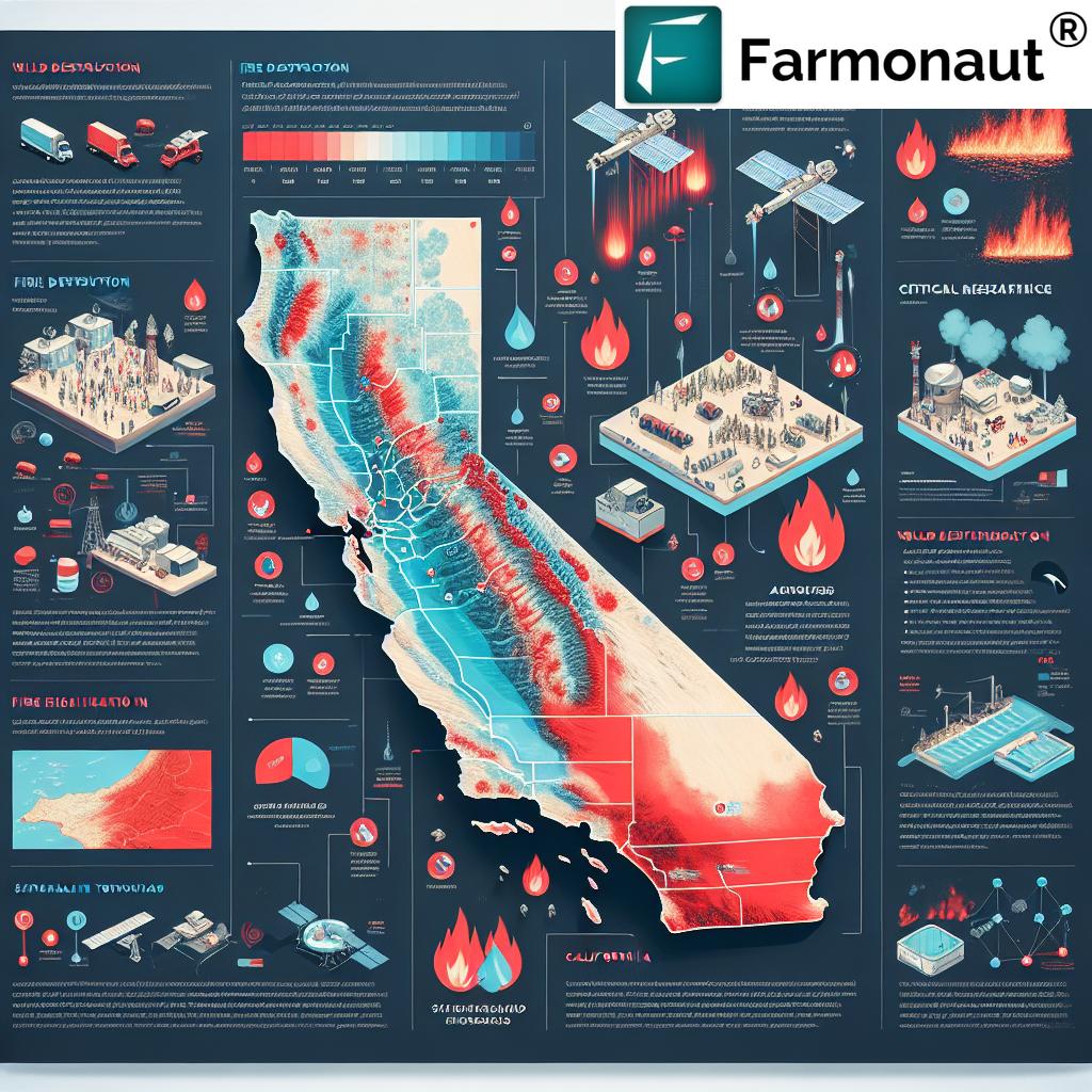 California Wildfire Crisis: How Satellite Technology Can Aid Disaster Relief and Recovery Efforts