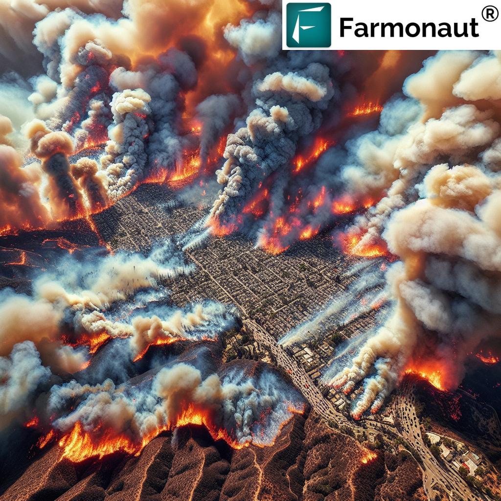 California Wildfires How Farmonauts Satellite Technology Aids in Fire Prevention and Recovery 1