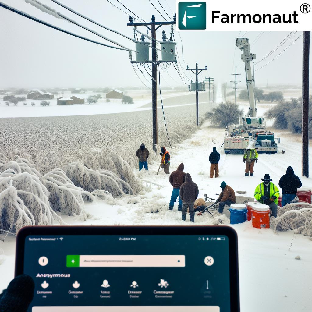 Farmonauts Guide Texas Winter Storm Recovery How to Report Damage and Access Emergency Resources 1