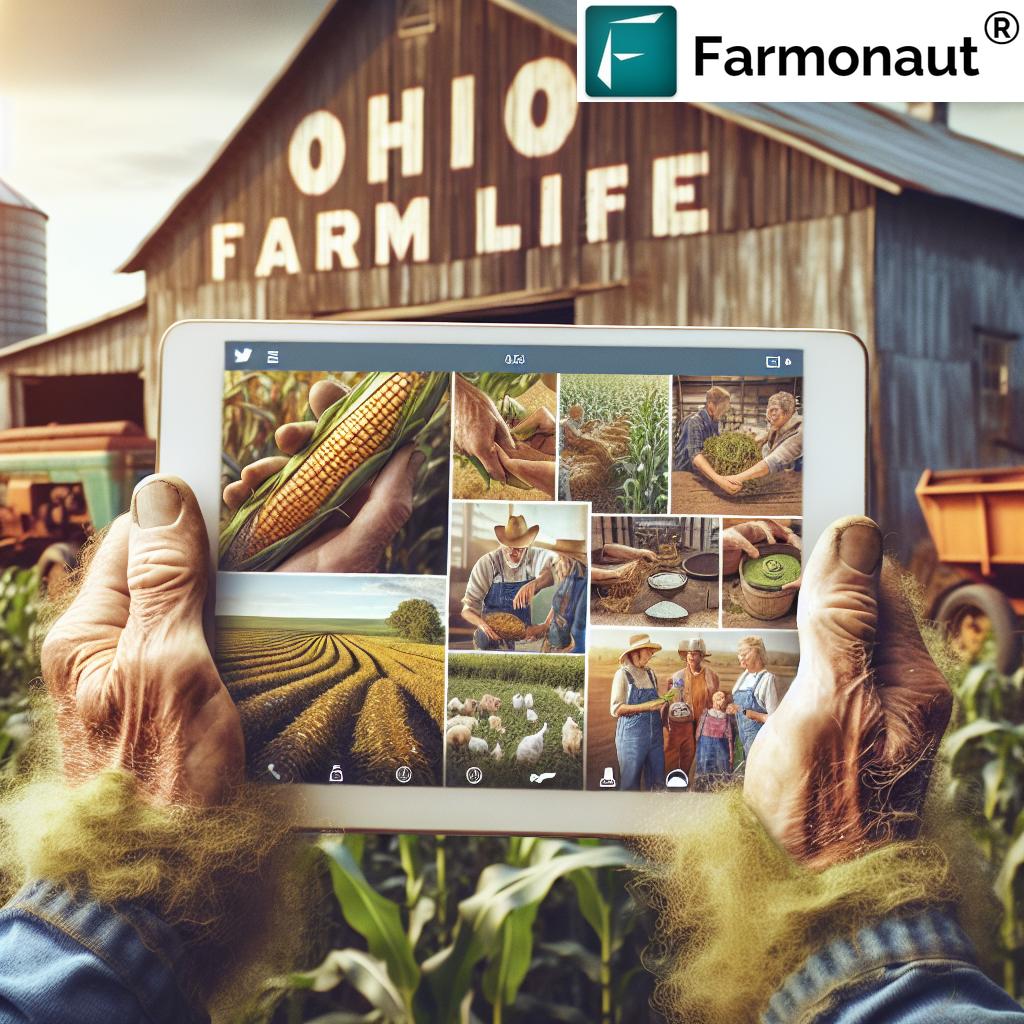 Ohio farmers using social media