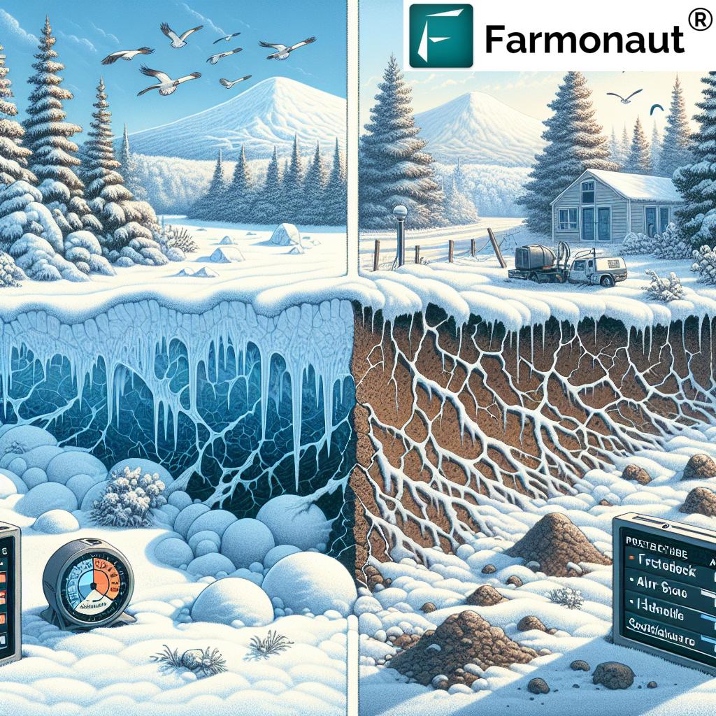 Climate impact on frost quakes