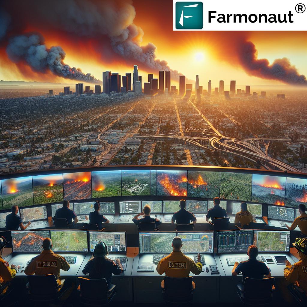 Protecting Los Angeles: Farmonaut's Advanced Technology Fights Wildfires and Scams in Southern California