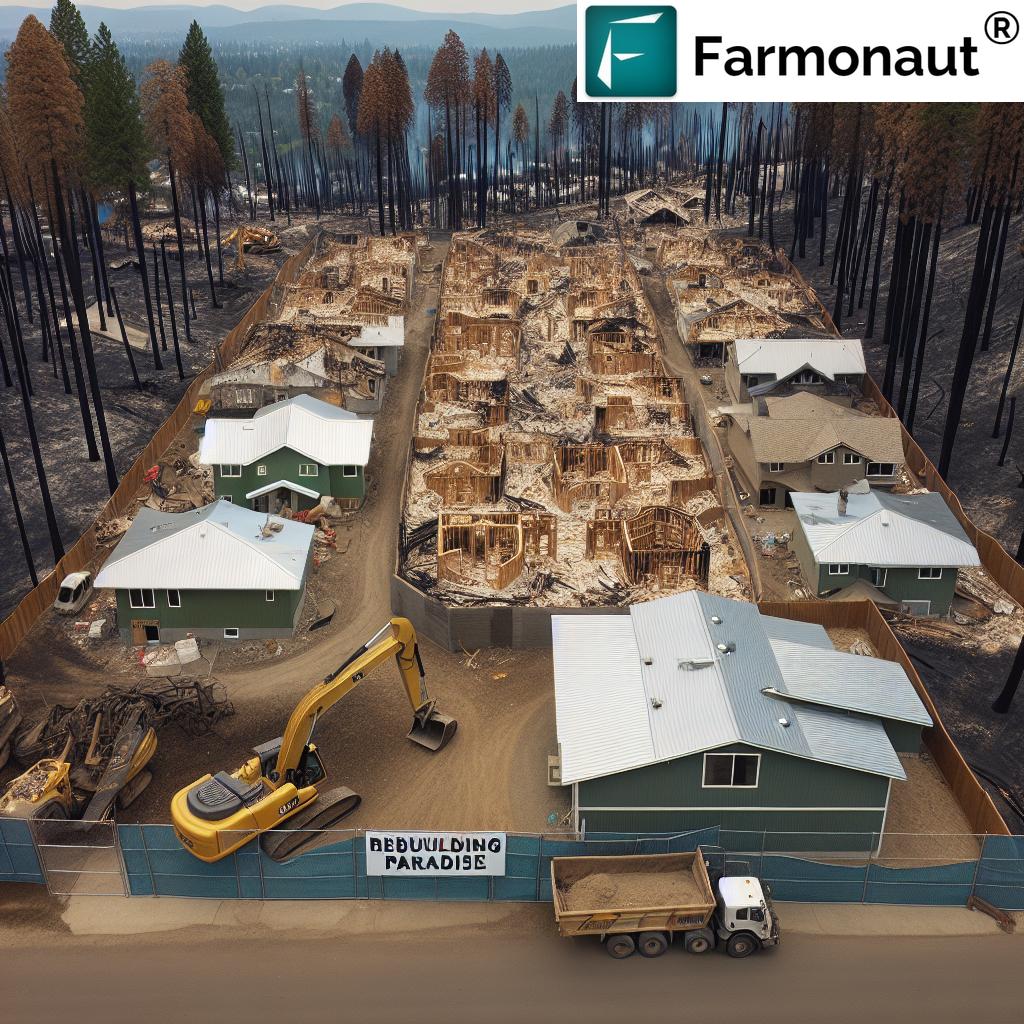 Rebuilding Paradise: California's Wildfire Recovery and Resilience Strategies for Sustainable Communities