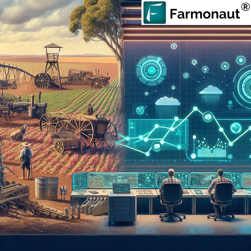 Farmer using Farmonaut's yield prediction tools