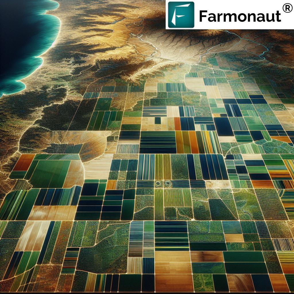 Satellite imagery enhancing precision farming