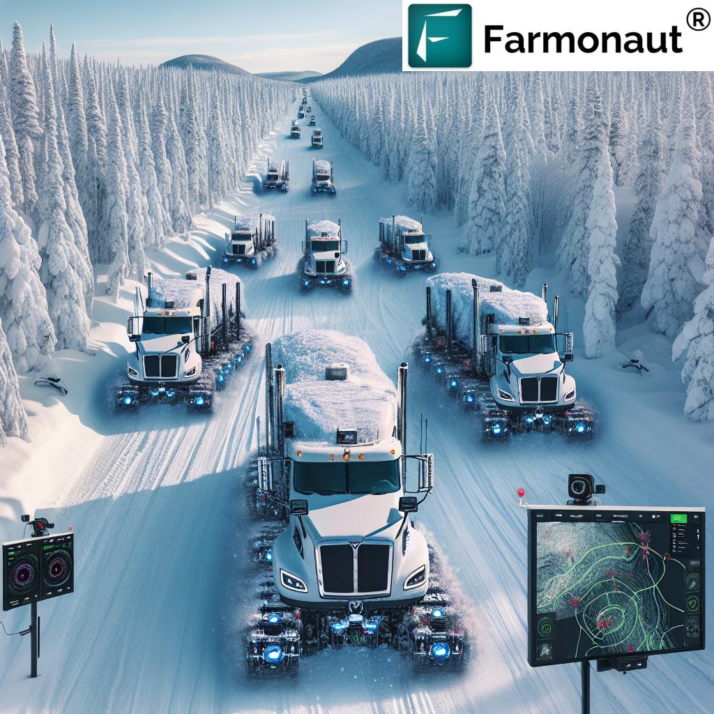 Revolutionizing Canadian Forestry Autonomous Truck Platooning Tackles Industry Challenges in Northern Quebec 1