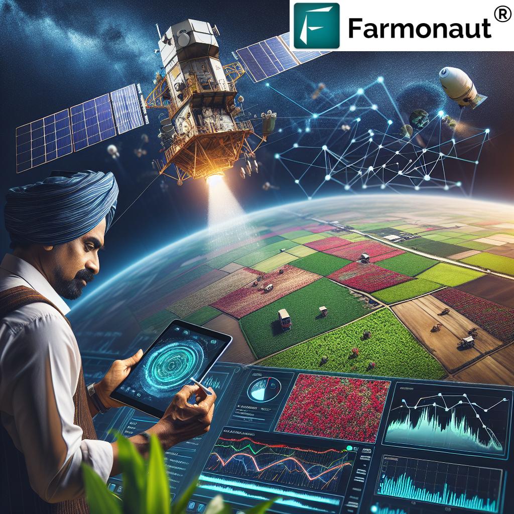 Farmonaut's Satellite Imagery for Precision Agriculture