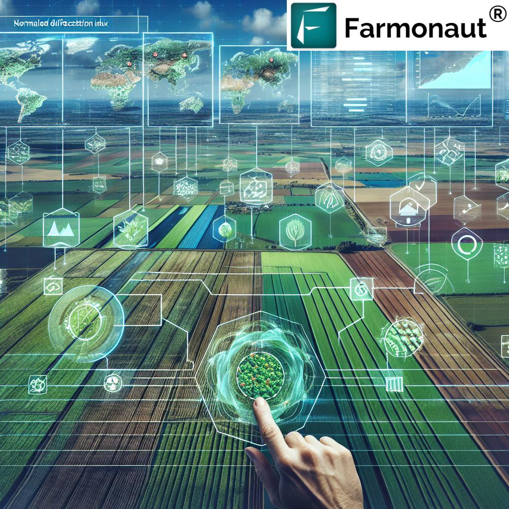 Farmonaut's Data Analytics for Agriculture