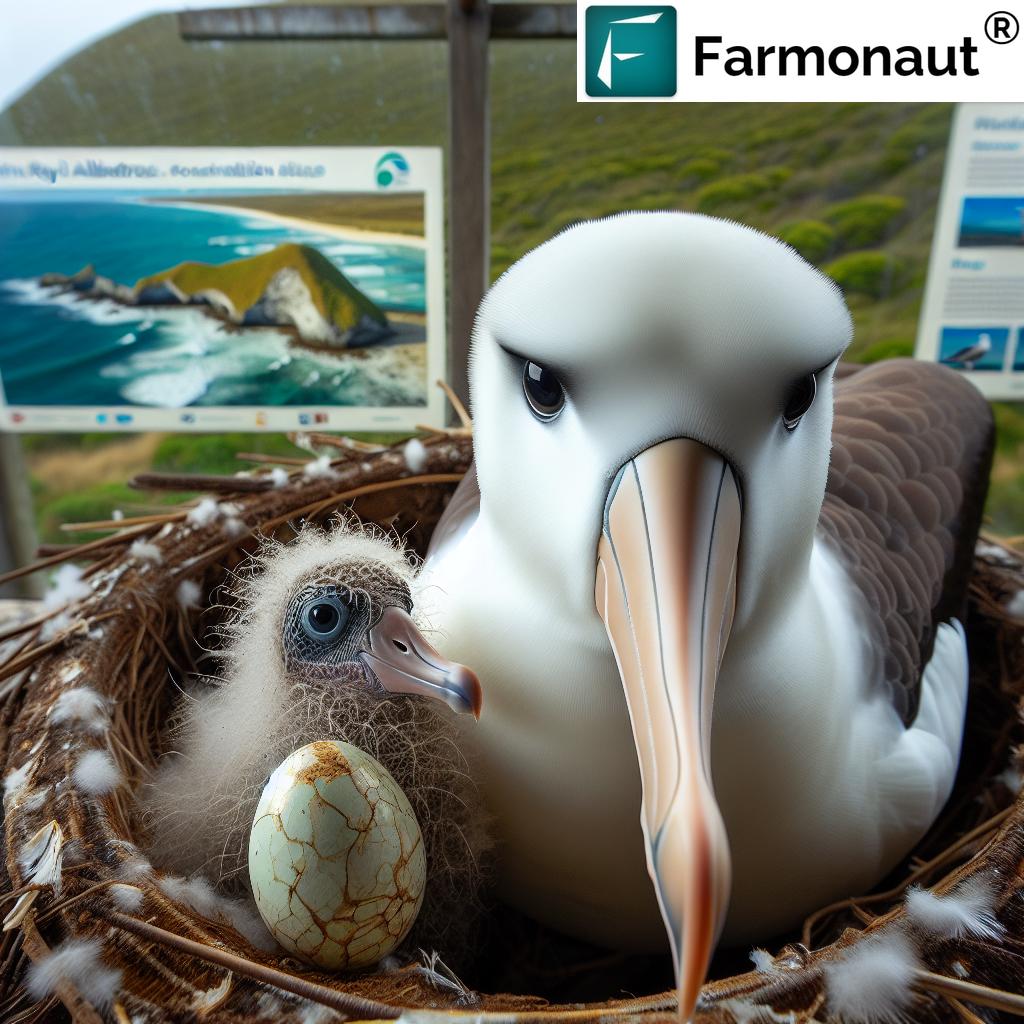 Royal Cam: Livestream the Majestic Northern Royal Albatross Conservation in New Zealand