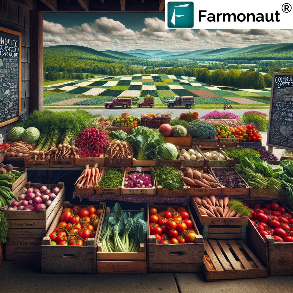 Sustainable Agriculture Thrives Vermonts Local Farm Market Expands to Boost Community Supported Agriculture 1