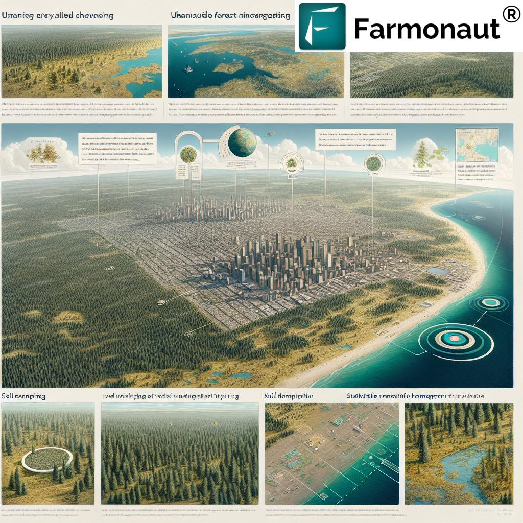 Farmonaut's Technology in Forestry