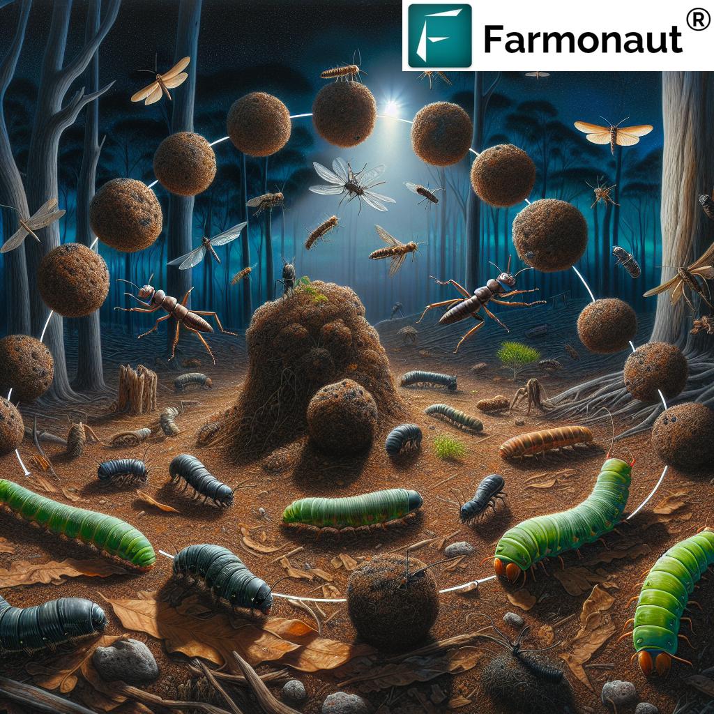 Fireflies in Australian ecosystem