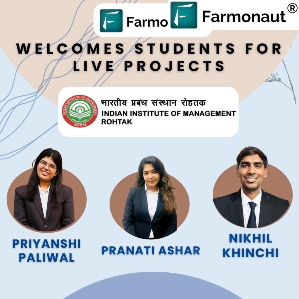 Bridging Academia and Industry IIM Rohtak Students Gain Hands On Experience with Farmonauts Live Projects 3