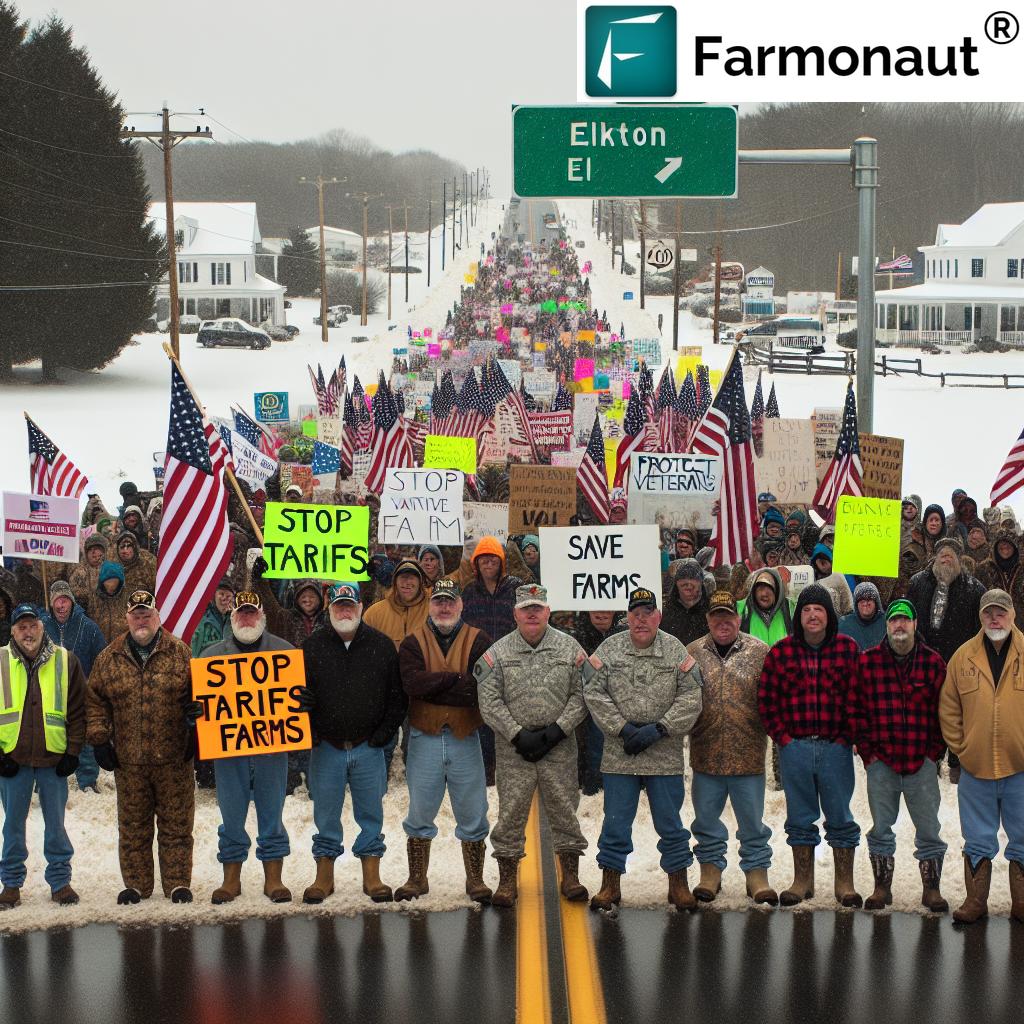 Elkton Veterans and Farmers Rally How Tariffs and Federal Layoffs Impact Cecil County 1