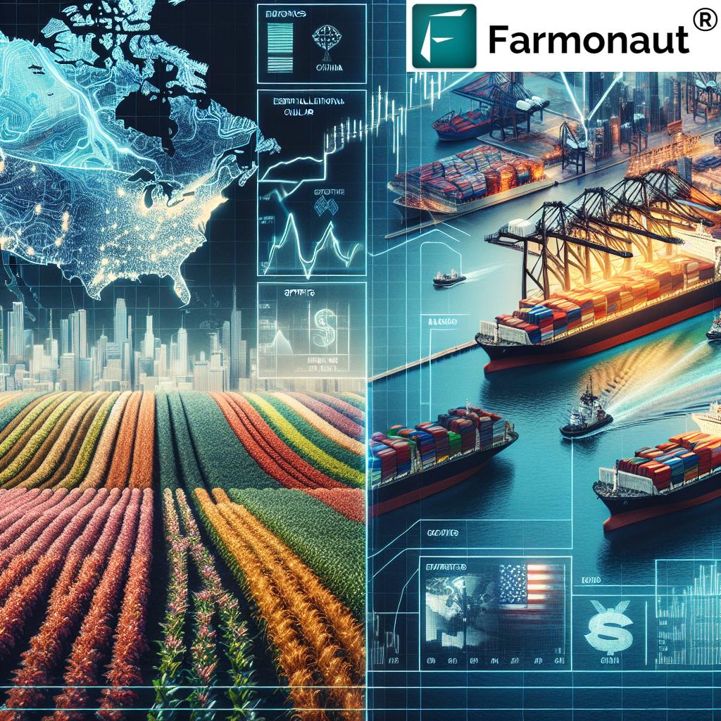 Farmonaut Analyzes US China Canada Trade Wars Impact on Agricultural Imports and Consumer Prices in 2023 1