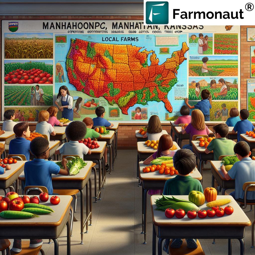 Kansas Agriculture Education Nurturing Healthy Eaters and Sustainable Farms with Farmonauts Early Childhood Nutrition Program 1