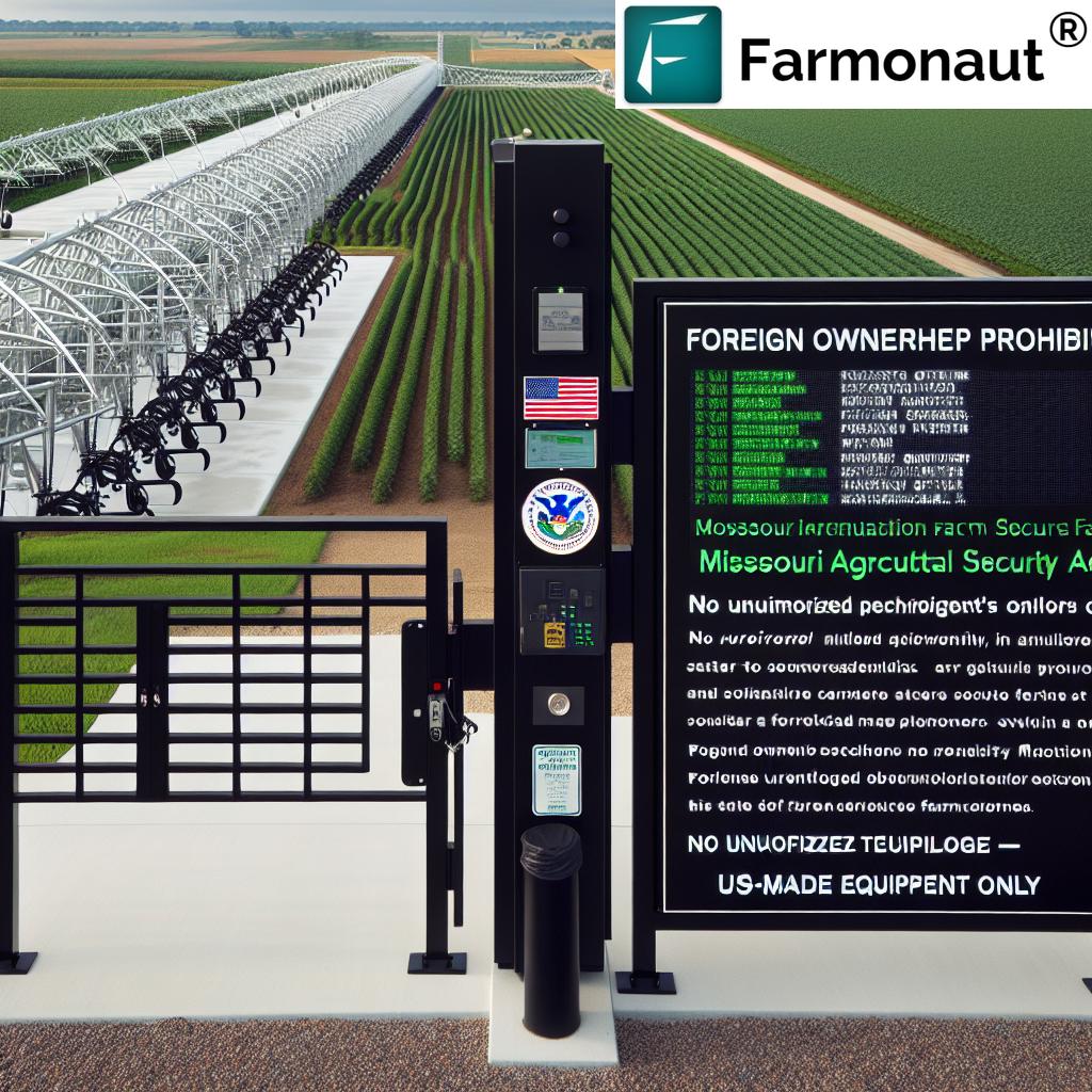 Missouri's New Frontier: Legislation Targets Foreign Farmland Ownership and Drone Security