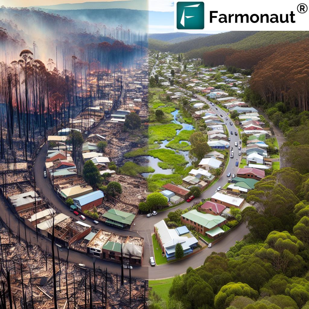 Rebuilt Marysville with fire-resistant structures