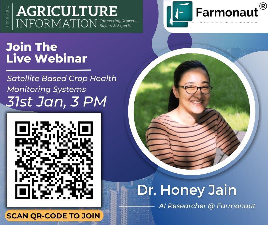 Revolutionize Your Farm Join Farmonauts AI Powered Satellite Crop Monitoring Webinar with Dr. Honey Jain 3