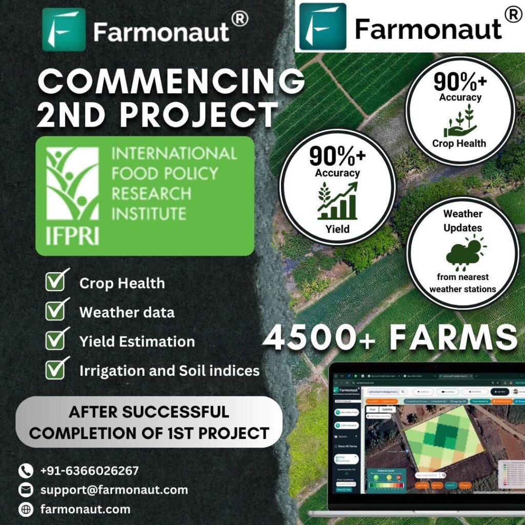 Revolutionizing Agriculture Farmonaut and IFPRIs Groundbreaking Project for Sustainable Farming Innovation 3