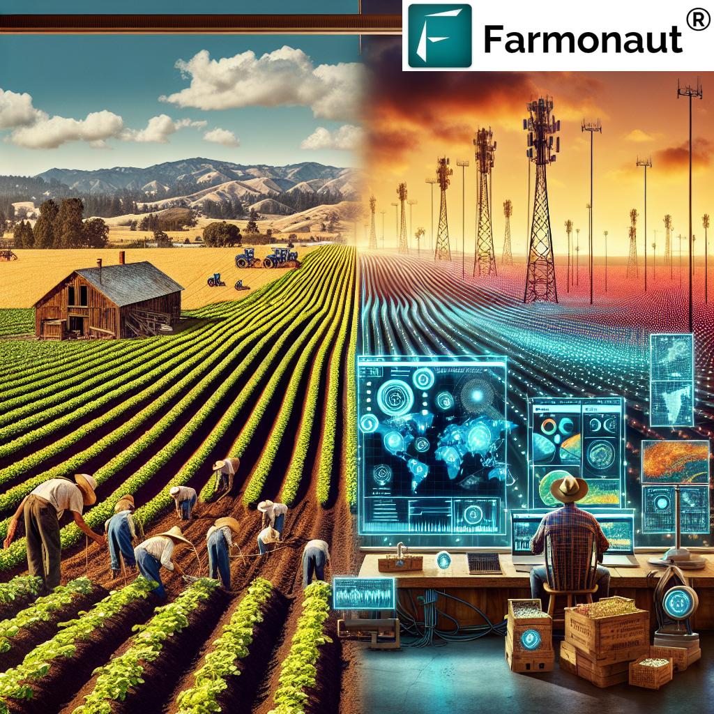 Farmonaut's carbon footprinting technology