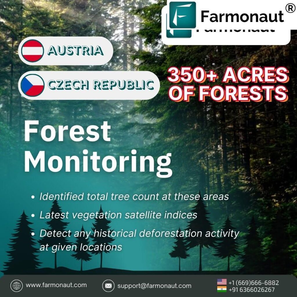 Revolutionizing Forest Conservation Farmonauts Satellite Tech Safeguards 350 Acres in Austria and Czechia 3