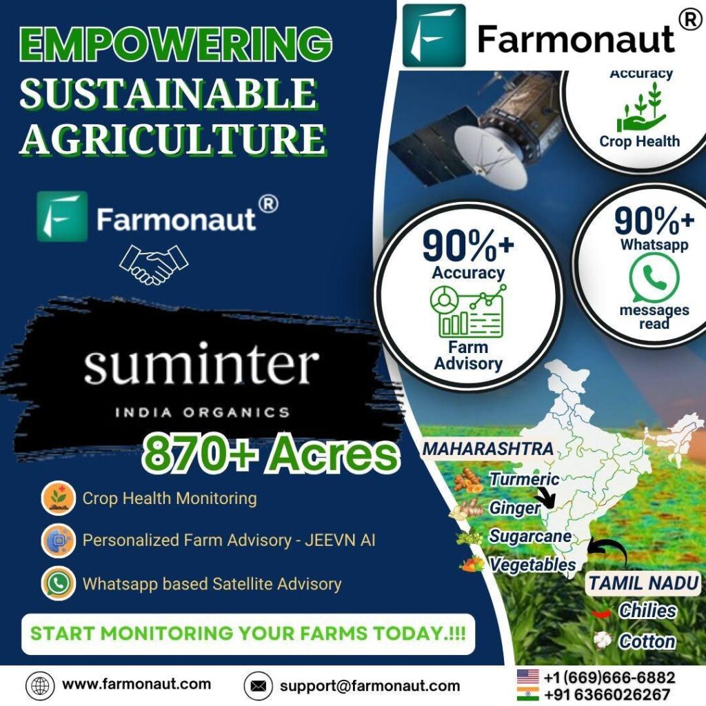 Revolutionizing Indian Agriculture Farmonaut and Suminter Partner for Sustainable Farming with AI and Satellite Technology in Maharashtra and Tamil Nadu 3