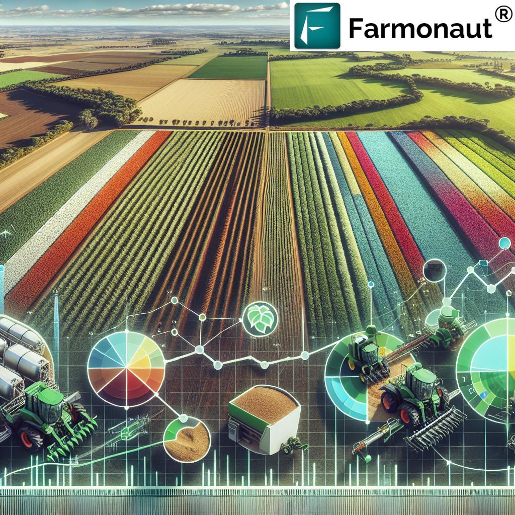 Fruit and vegetable crops in South America