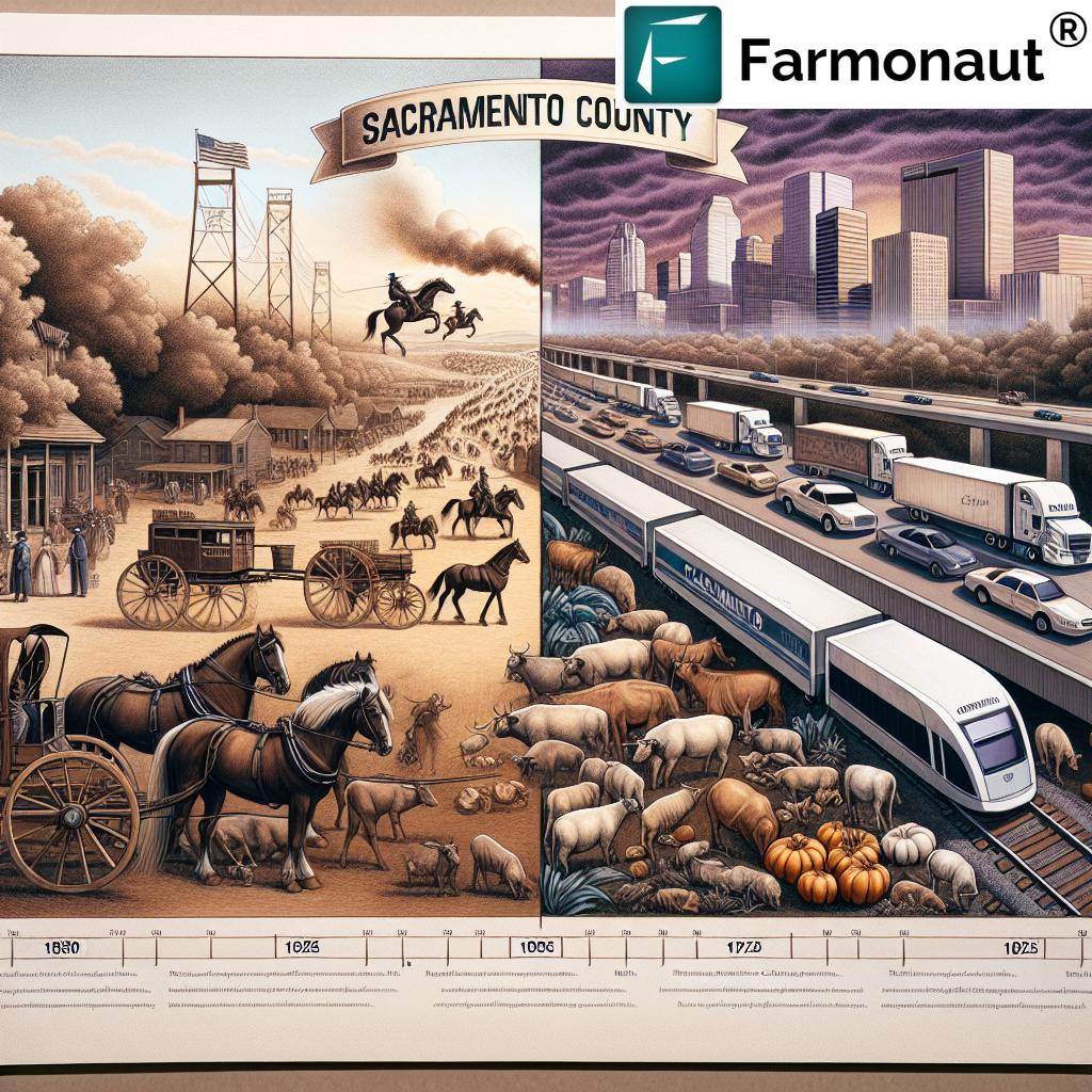 Sacramento County's 175th Anniversary: From Gold Rush to Agricultural Powerhouse