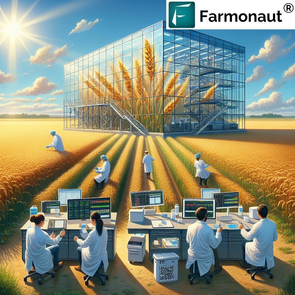 Saskatchewans Genomic Revolution How Farmonaut Enhances Sustainable Wheat Breeding for Climate Smart Agriculture 1