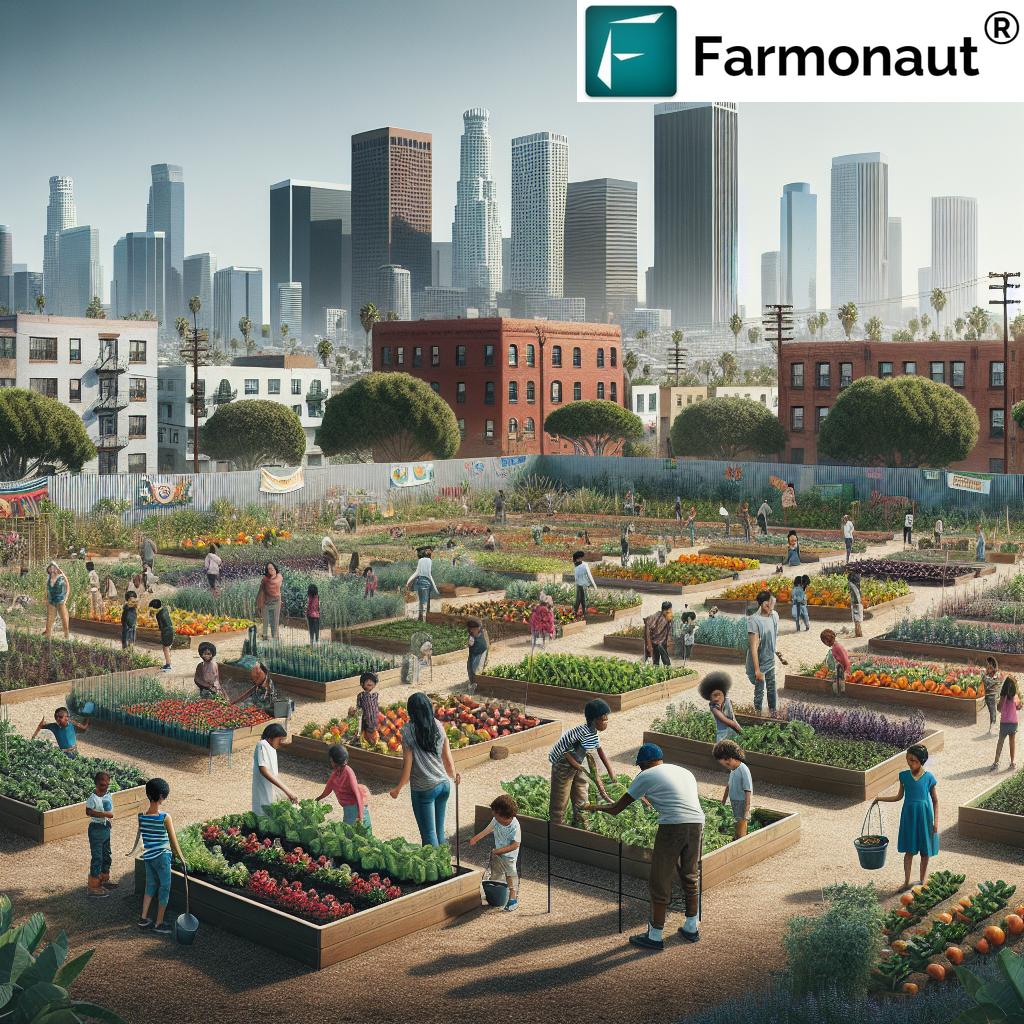 Transforming Los Angeles Food Deserts How Urban Gardening is Cultivating Healthier Communities and Empowering Families 1